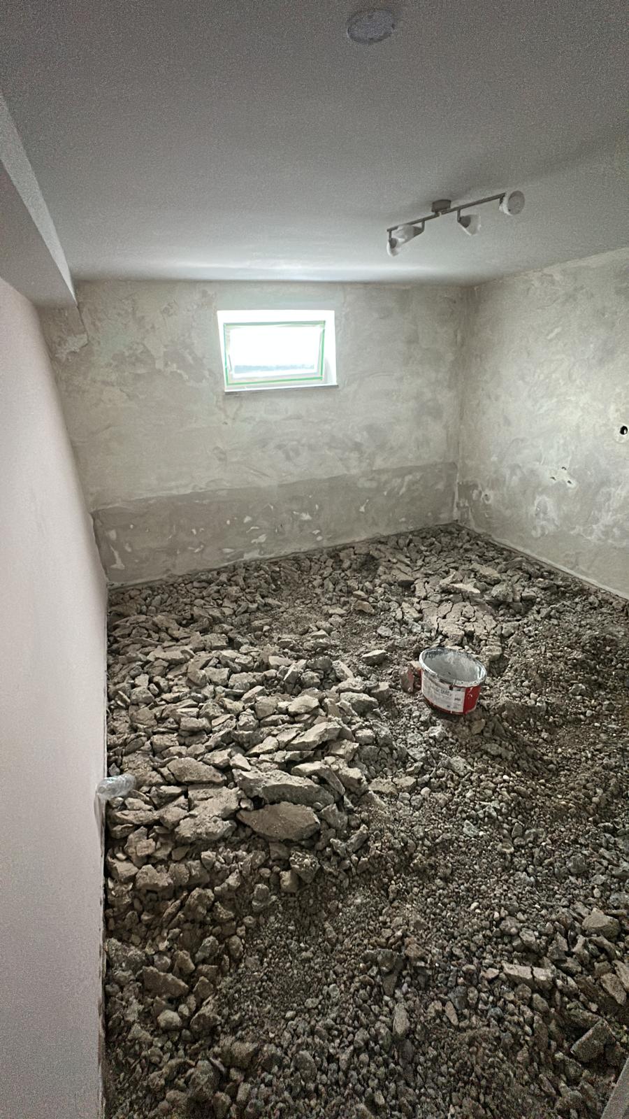 Keller vor der Sanierung